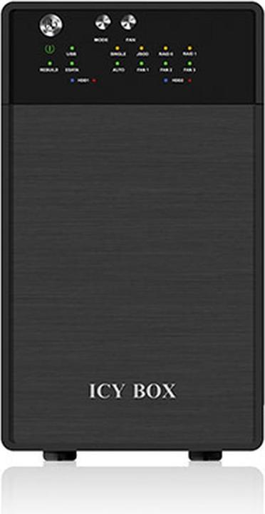 Produktbild Icy Box Raidsonic Externes Dual-RAID-System für 3,5" SATA I (3.5")