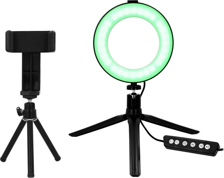 Actual product image JTI Ring light with tripod - 16 cm