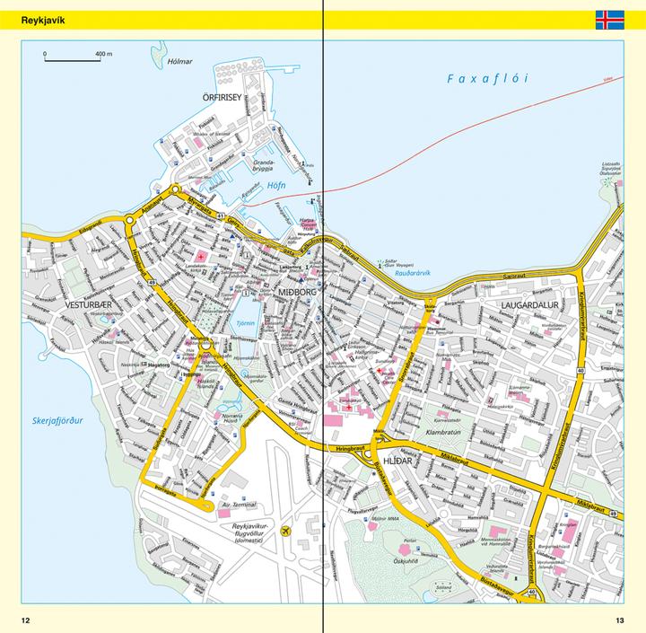 Immagine prodotto Mappa dell'Islanda 1:600.000