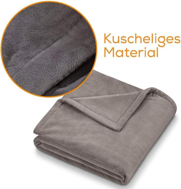 Actual product image Beurer HD 75 Cosy Taupe (130 x 180 cm)