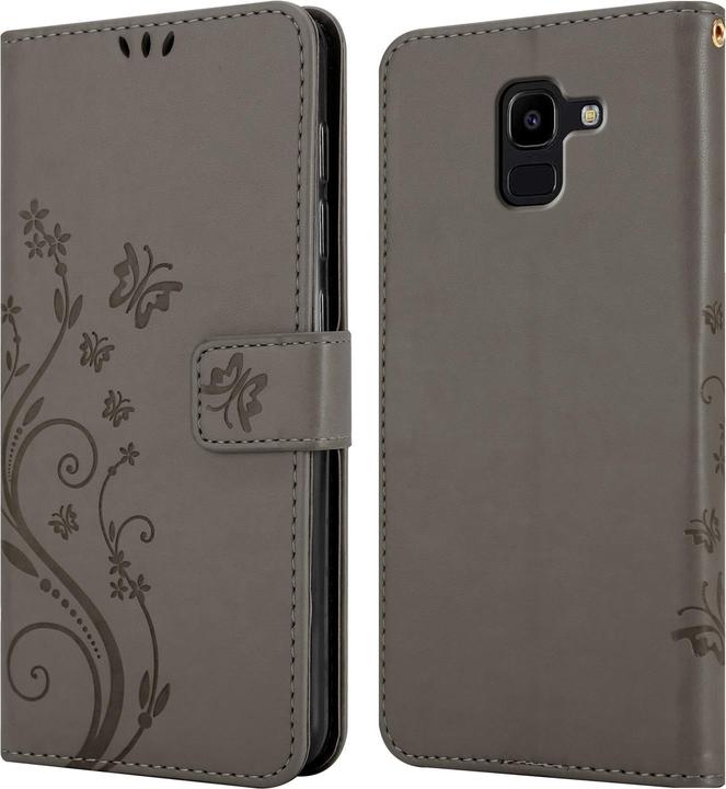 Productafbeelding Cadorabo Bloemen Boekomslag (Samsung Galaxy J6 (2018))