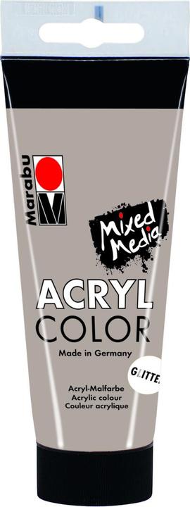 Actual product image Marabu Acrylic Color 100ml (Silver, Glitter, Transparent, 100 ml)
