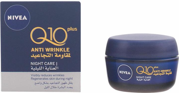 Produktbild NIVEA Anti-Falten Nachtcreme Q10 plus 50 ml (50 ml, Nachtcreme)