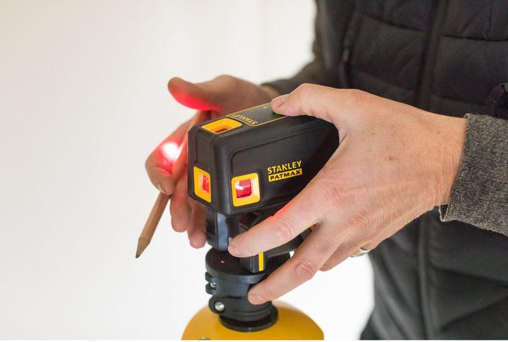 Produktbild Stanley 30 Meter FatMax 5-Punktlaser rot