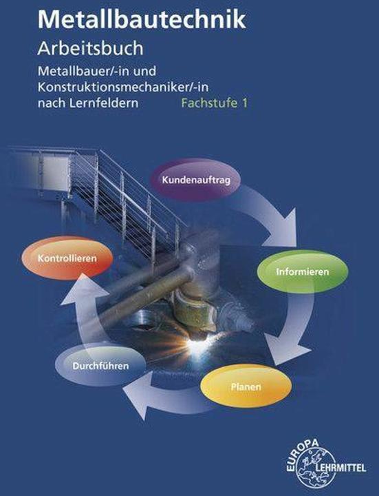 Actual product image Herold:Metallbautechnik Arbeitsbuch Fac (German, Jürgen Herold, Wolfgang Statt, Frank Koehler, 2018)