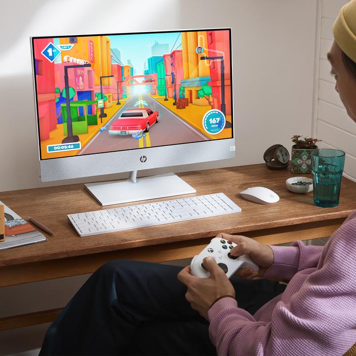 Produktbild HP Pavilion 27-ca2002nc AiO (Intel Core i7-13700T, 32 GB, 1000 GB, GeForce RTX 3050)