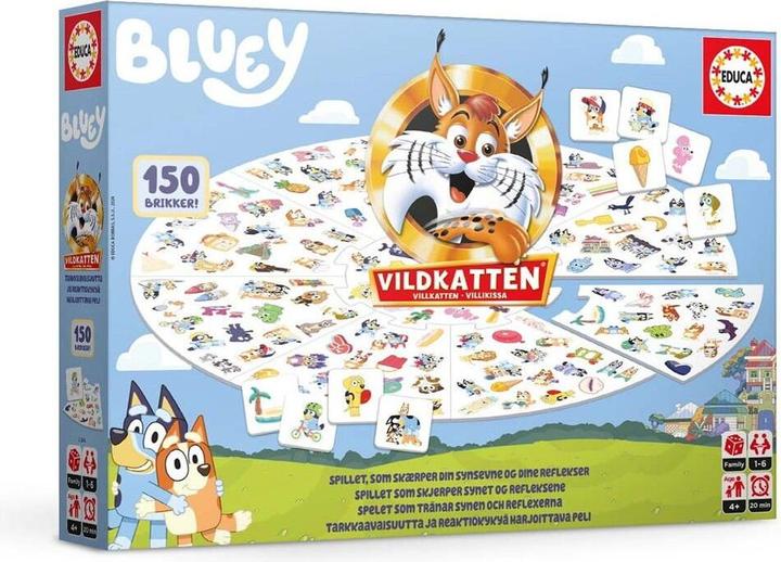 Actual product image Educa Bluey (German)