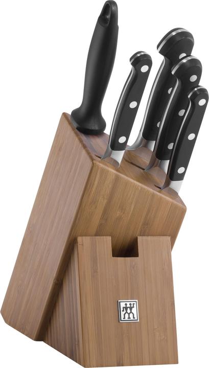 Actual product image Zwilling Knife Block Set 6 pcs. Equipped Light Brown