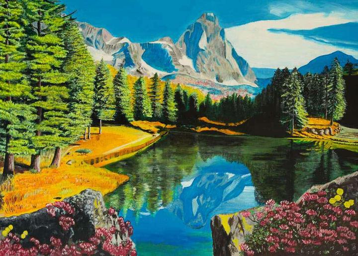 Immagine prodotto Ravensburger Puzzle Rocky Mountain Reflections, 300 pezzi. (300 pezzi)
