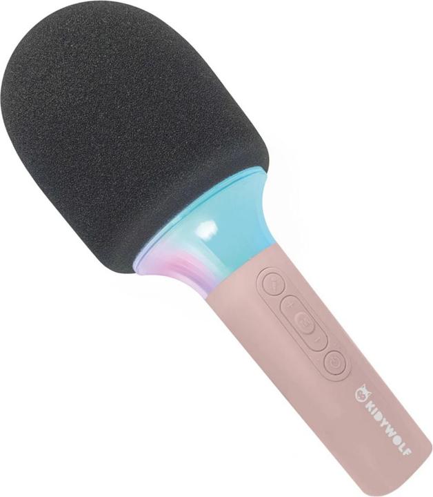 Kidywolf Mikrofon Bluetooth mit Licht