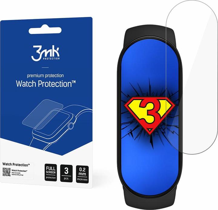 Actual product image 3MK protective film Watch Protection ARC for Xiaomi Mi Band 5