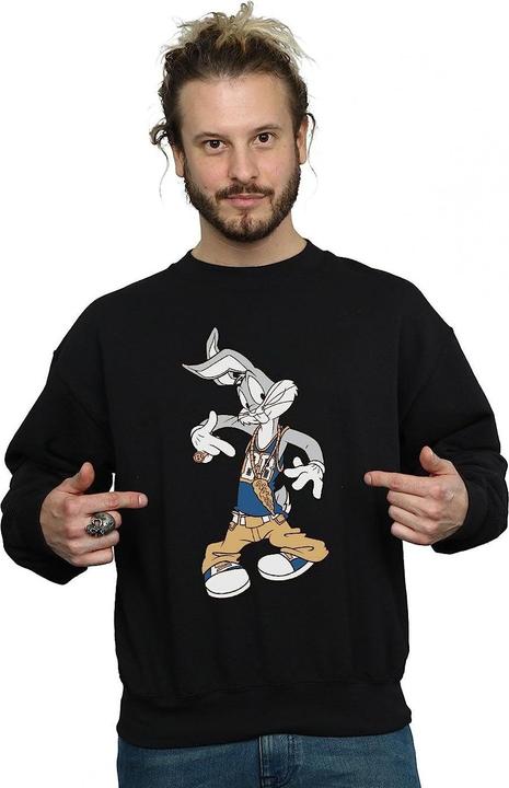 Immagine prodotto Looney Tunes Felpa uomo in cotone Rapper Bugs Bunny (L)