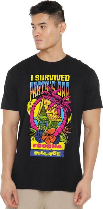 Image du produit One Piece - T-shirt SURVIVED PARTY'S BAR - Homme (XL)