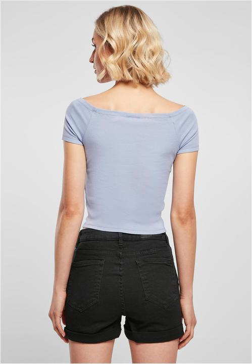 Actual product image Urban Classics Ladies Off Shoulder Rib Tee - 2416 (4XL)