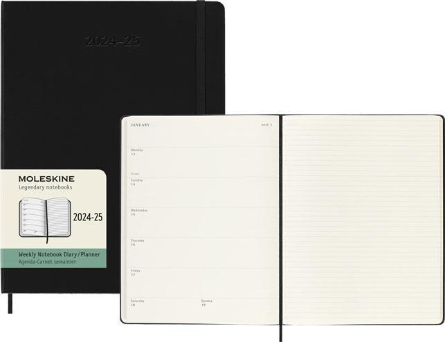 Image du produit Moleskine Calendrier de notes (19 x 25 cm, Anglais)