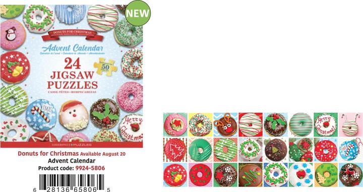 Produktbild Eurographics Puzzle - Donuts