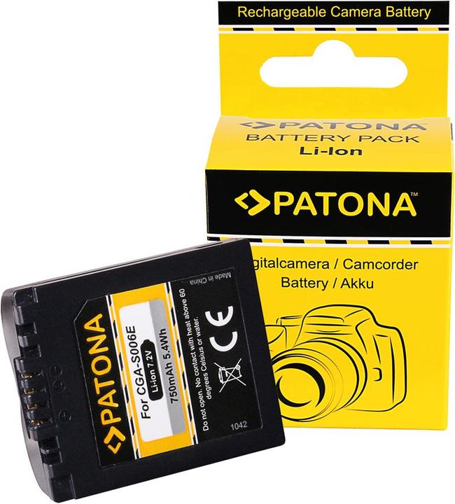 Immagine prodotto Patona Panasonic CGA-S006E (Accumulatore di carica elettrica)