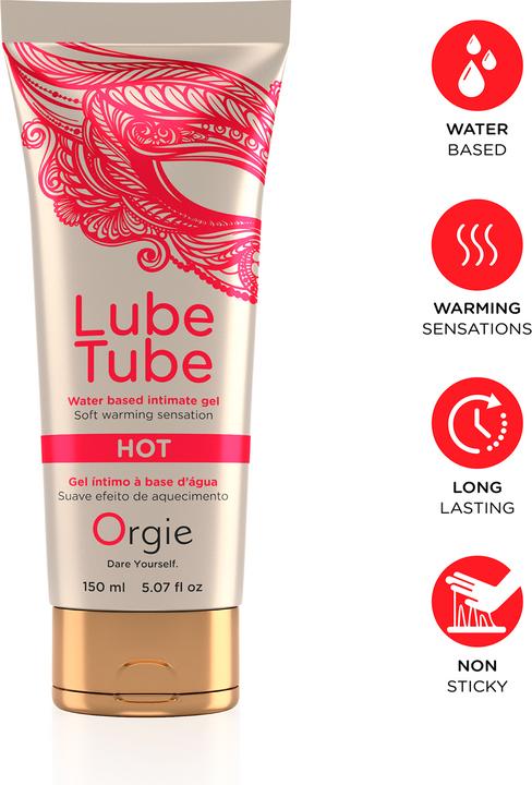 Actual product image Orgie Lube Tube Hot (150 ml)