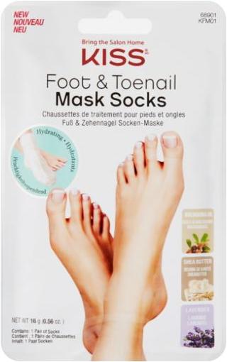 KISS Fuss und Zehenägel, Socken-Masken (Fussmaske)