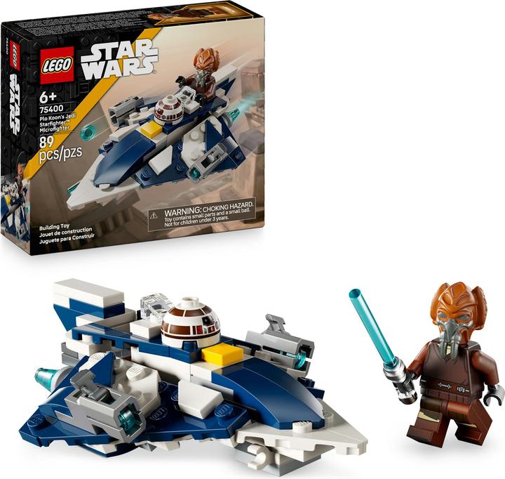 Actual product image LEGO 75400 Plo Koons Jedi Starfighter Microfighter (75400, LEGO Star Wars)