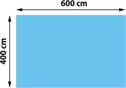 Image du produit Mendler Couverture de piscine Bâche thermique Bâche de couverture Couverture solaire, épaisseur : 400 µm -