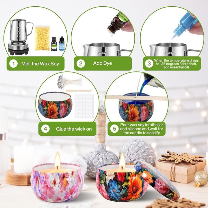 Immagine prodotto Bbltiff Kit per la creazione di candele