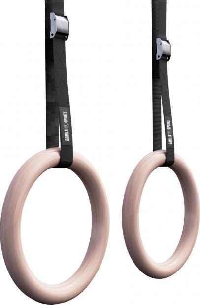 Actual product image Gorilla Sports Gymnastics rings