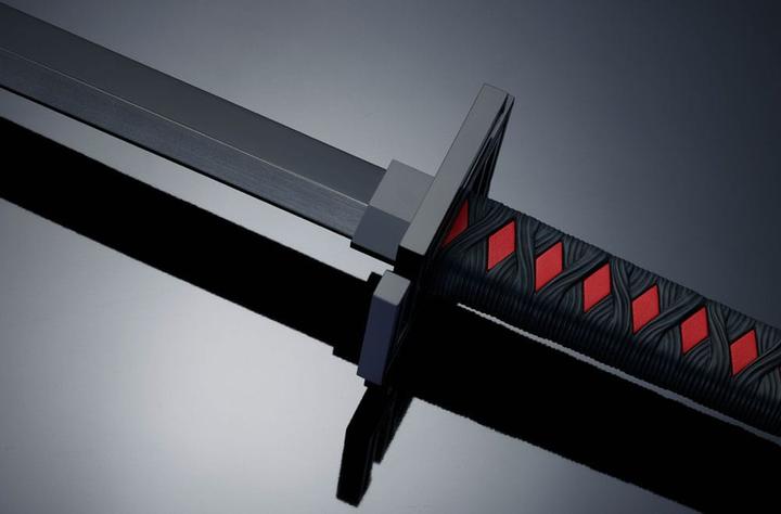 Actual product image Bandai Namco Bleach Proplica replica 1/1 Tensazangetsu sword 121 cm