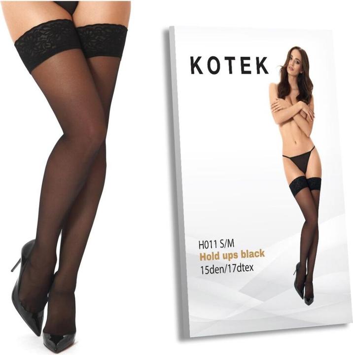 Produktbild Kotek KO H011 hold ups black 15den S/M (S/M)