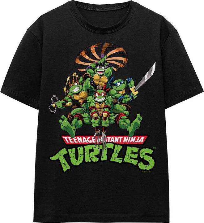 Immagine prodotto Teenage Mutant NT Maglietta Tartarughe Manga Adulto Unisex (S)