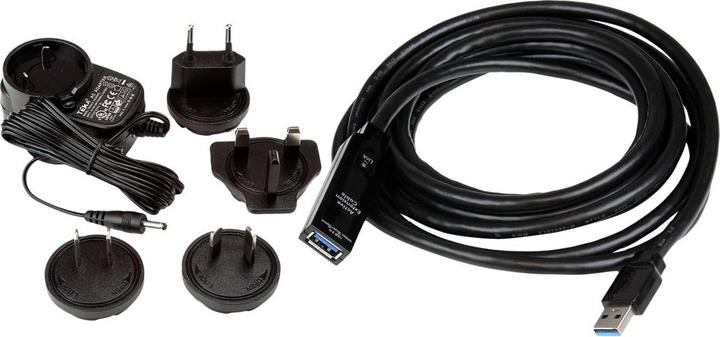 Immagine prodotto StarTech Cavo di prolunga USB 3.0 attivo da 3 m - spina/presa (3 m, USB 3.0)