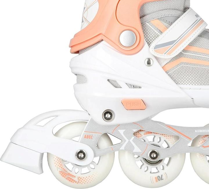 Produktbild Nils NH18190 2in1 WEISS UND PINK GRÖSSE M. S(29-33) INLINE-SKATES MIT DIM. TUL. EISHOCKEY EXTREME (29, 30, 31, 32, 33)