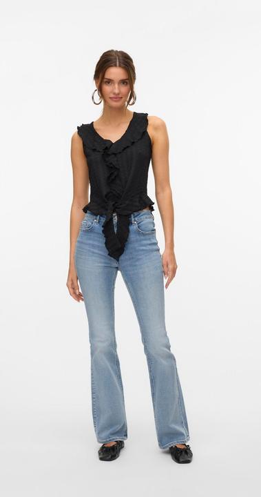 Produktbild Vero Moda VMFLASH Mid Rise Ausgestellt Jeans Ausgestellt (32)