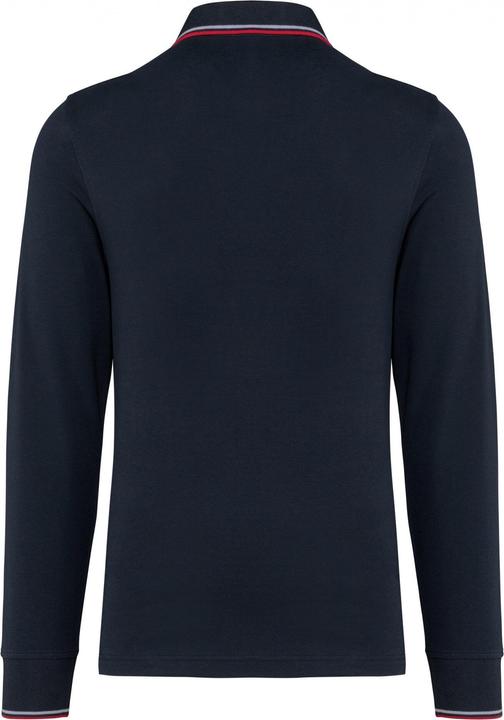 Produktbild Kariban Polo-Shirt aus Piqué-Strick langarm (XL)