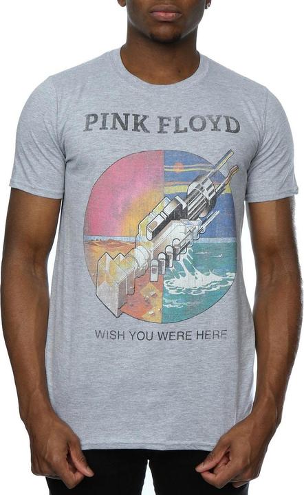 Actual product image Pink Floyd Mens Wish You Were Here Heather T-Shirt (M)