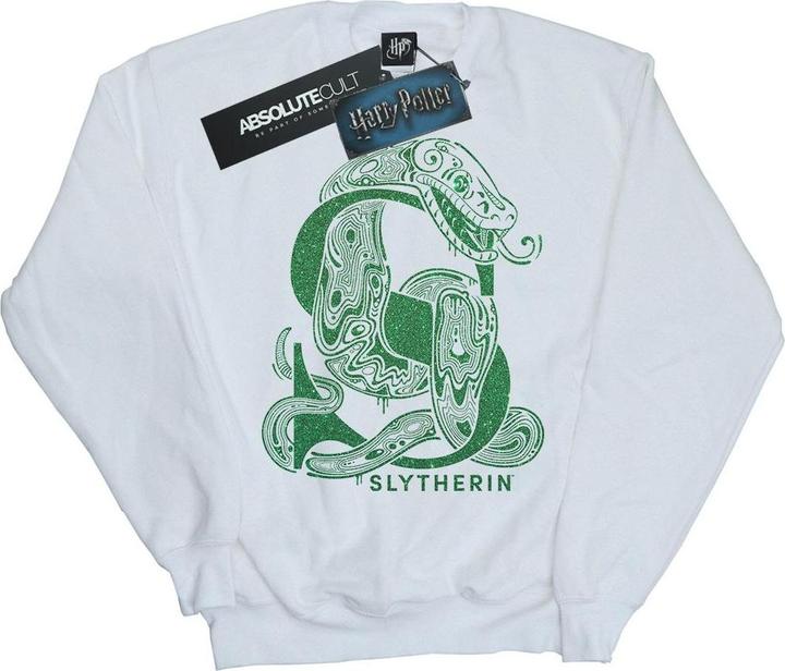 Produktbild Slytherin Glitter Sweatshirt Mädchen (140, 146)