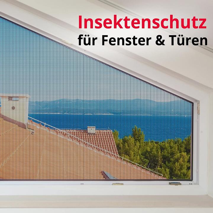 Produktbild Casa Pura Fliegengitter Fiberglas mit Kunststoffbeschichtung 1x15 m