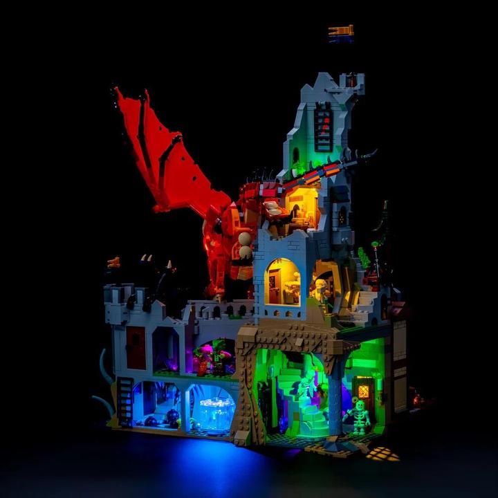 Actual product image Light my bricks LEGO® Dungeons & Dragons: Red Dragon's Tale #21348 Light Kit