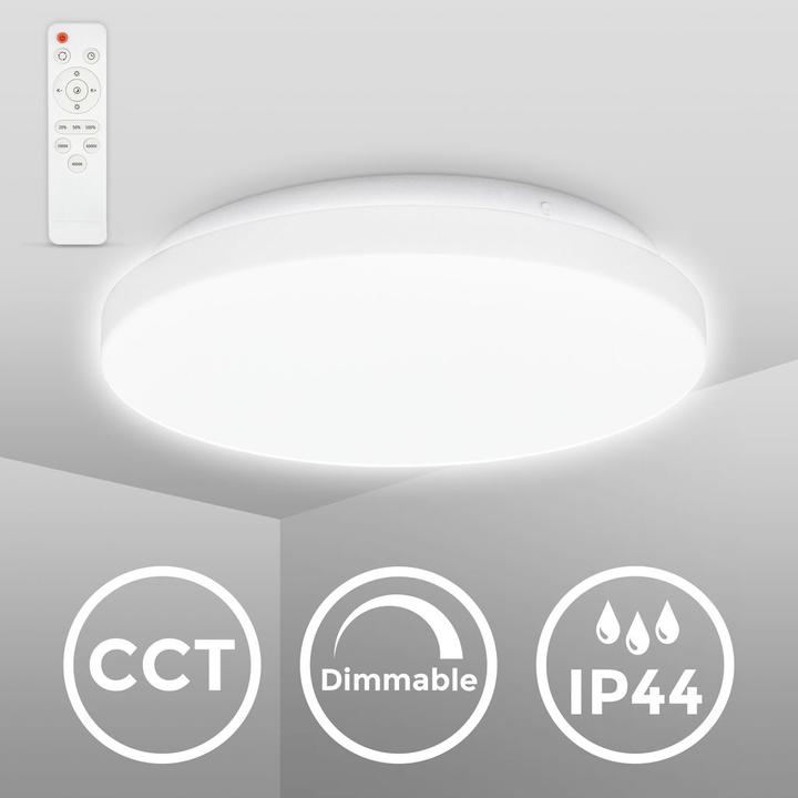 Produktbild B.K.Licht Bad-Deckenleuchte (1200 lm)