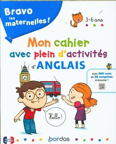 Immagine prodotto Bravo les maternelles! : mon cahier avec plein d'activités d'anglais (Francese, Touati Corinne, Landry P., Bodilis Evelyne, 2024)