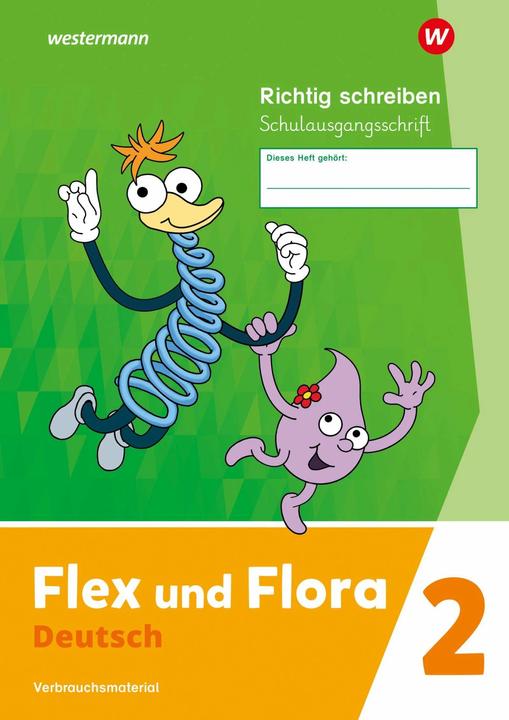 Produktbild Flex und Flora. Heft Richtig schreiben 2 (Schulausgangsschrift) Verbrauchsmaterial (Deutsch, 2024)
