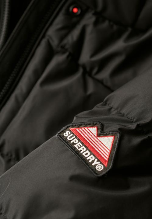 Image du produit Superdry HOODED SPORTS PUFFER MID JKT Dames Jas - Maat XS (XS)