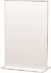 Image du produit Lebez 7087 porte-menus Porte-table Acrylique transparent (A5)