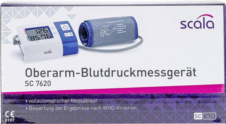 Produktbild Scala Blutdruckmessgerät SC 7620 Blutdruckmesser (Blutdruckmessgerät Oberarm)