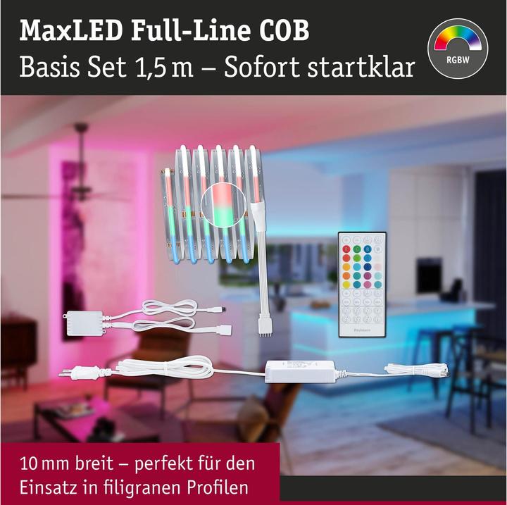 Produktbild Paulmann MaxLED 500 Stripe Set (Mehrfarbig, 150 cm, Indoor)