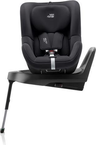 Actual product image Britax Römer Dualfix M Plus Midnight Grey (Reboarder, ECE R129/i-Size Standard)