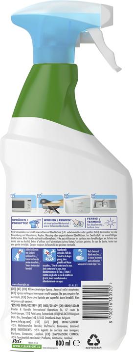 Actual product image Meister Proper Spray-Wipe-Finish