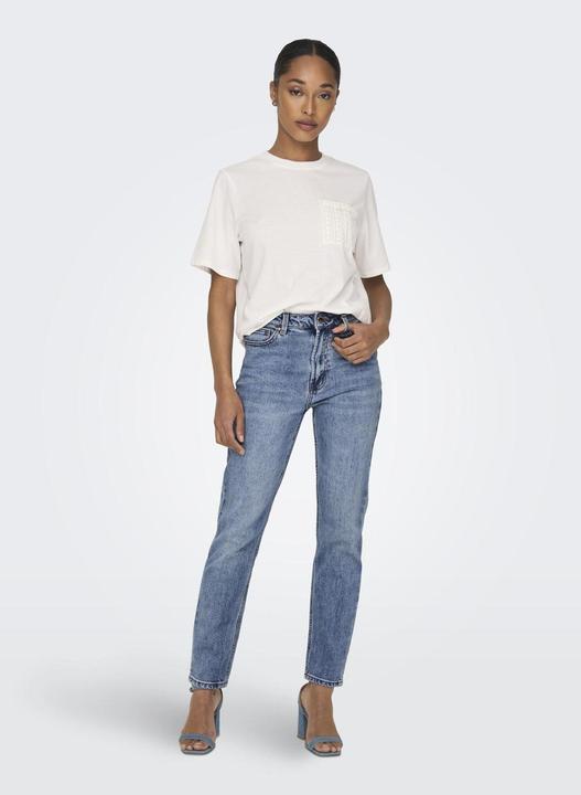 Actual product image Only ONLEmily Life HW Ankle Straight Fit Jeans (W31/L34)