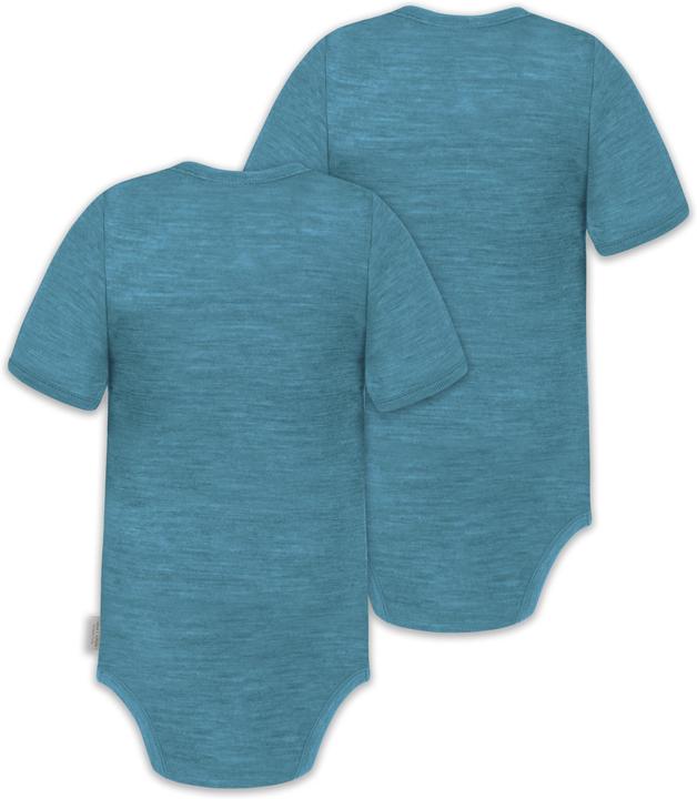 Produktbild Normani 2er Set Baby Merino Kurzarmbody „Tihoi" - 9309 (80)