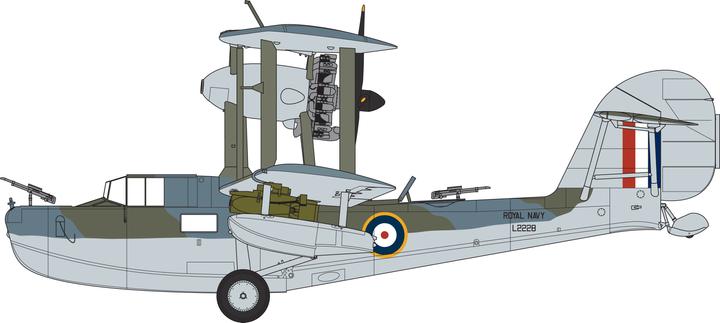 Actual product image Airfix Supermarine Walrus Mk.I